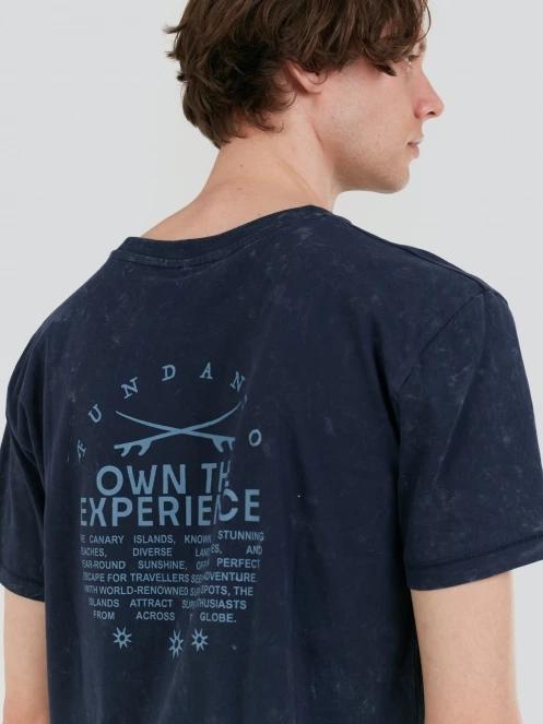Fundango Dane Surf Pocket-T for men in dark blue 3