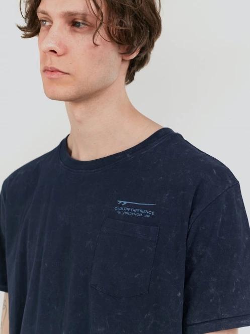Fundango Dane Surf Pocket-T for men in dark blue 7