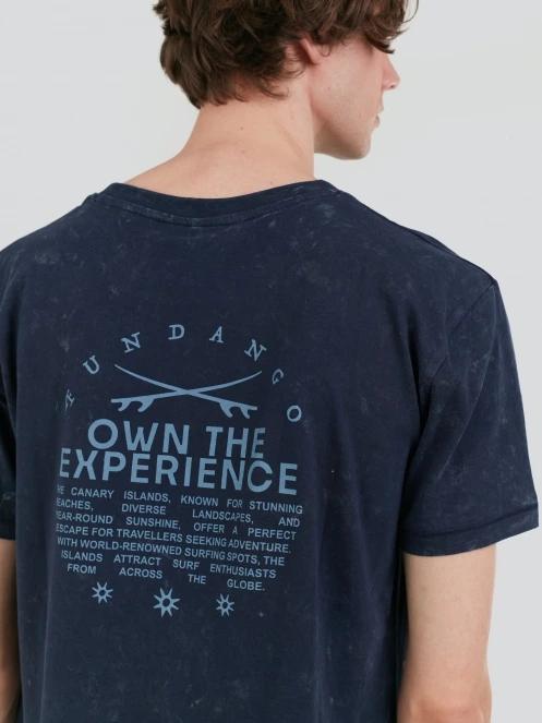 Fundango Dane Surf Pocket-T for men in dark blue 8