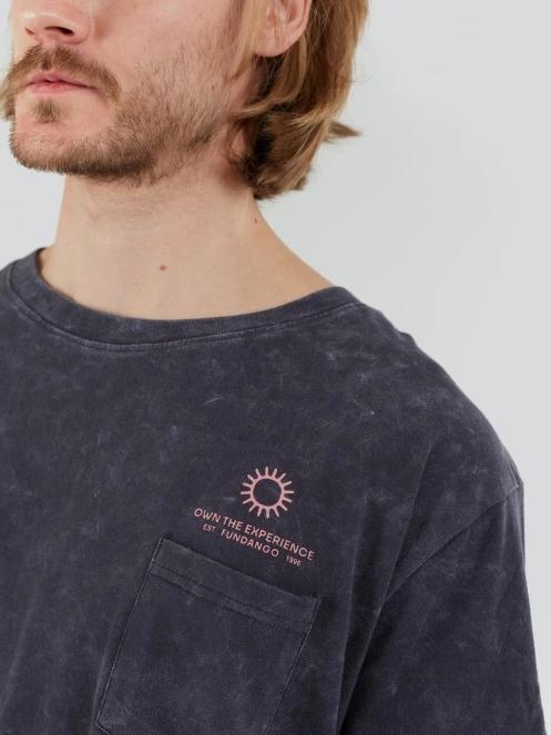 Fundango Dane Surf Pocket-T for men in black 7