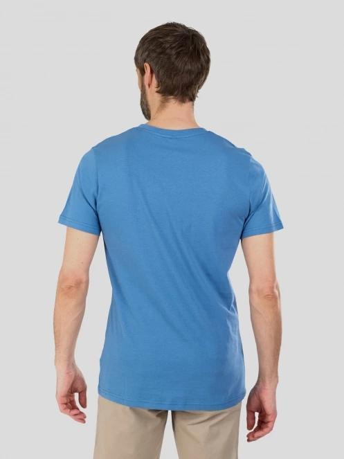 Fundango Vital Graphic-T for men in blue 3
