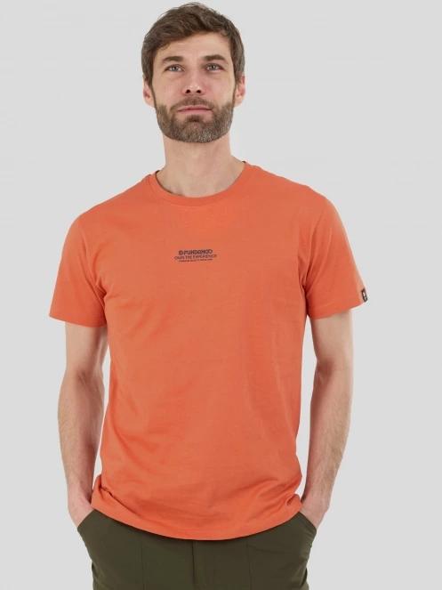 Fundango Montes Graphic-T for men in red 2