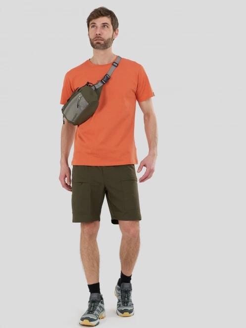 Fundango Montes Graphic-T for men in red 4