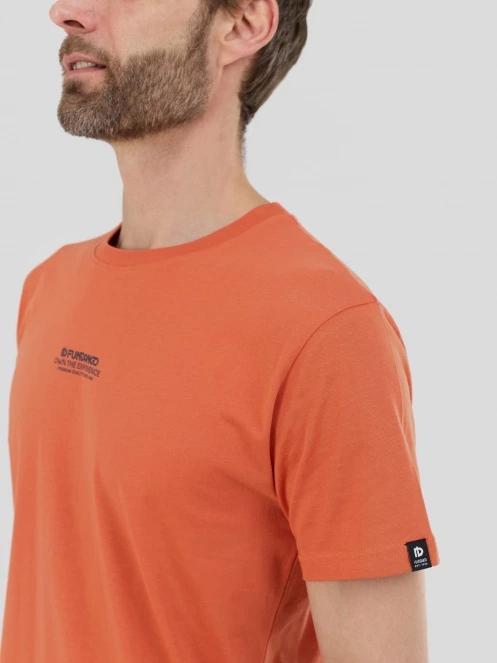 Fundango Montes Graphic-T for men in red 7
