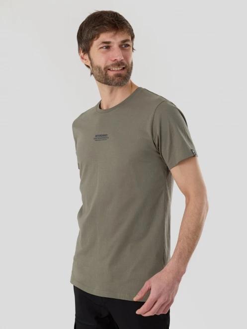 Fundango Montes Graphic-T for men in oliv 2