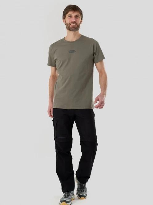 Fundango Montes Graphic-T for men in oliv 4