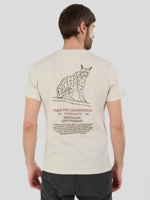 Fundango Montes Graphic-T for men in sand 2