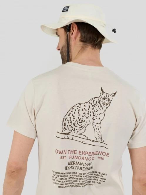 Fundango Montes Graphic-T for men in sand 7