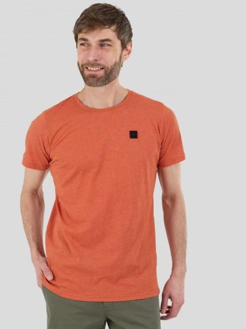 Fundango Jaggy II Structured T-shirt for men in orange 2