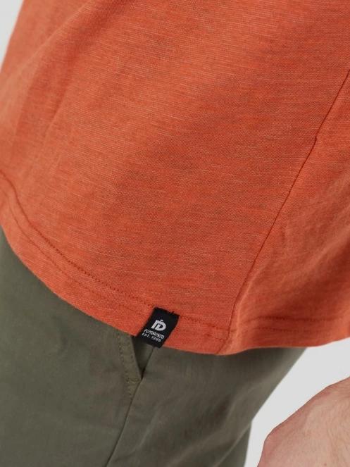 Fundango Jaggy II Structured T-shirt for men in orange 7