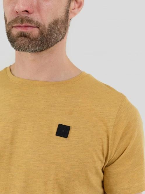 Fundango Jaggy II Structured T-shirt for men in yellow 6