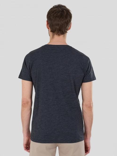 Fundango Jaggy II Structured T-shirt for men in black 3