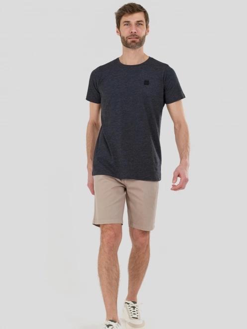 Fundango Jaggy II Structured T-shirt for men in black 4