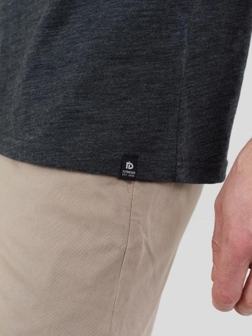 Fundango Jaggy II Structured T-shirt for men in black 7