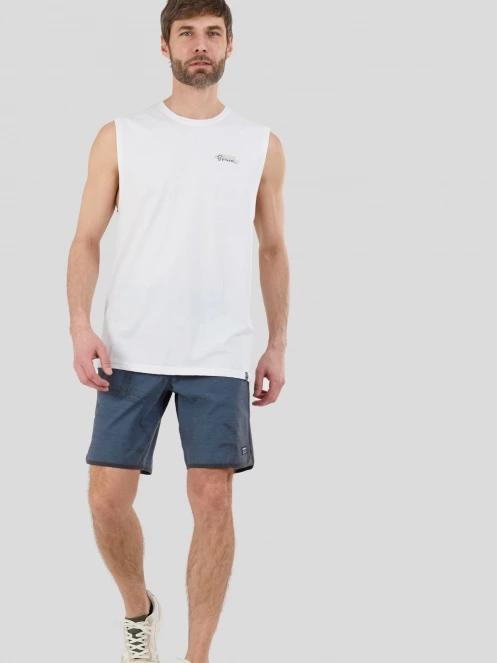 Fundango Alon II Surf Tank-T for men in white 4