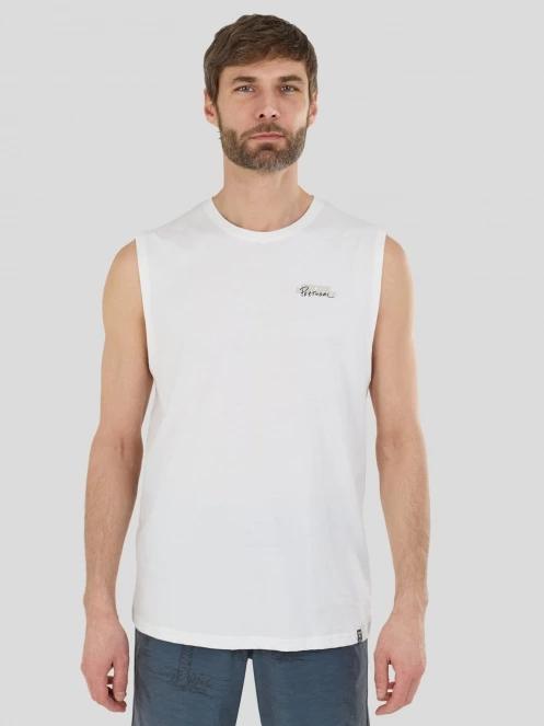 Fundango Alon II Surf Tank-T for men in white 5