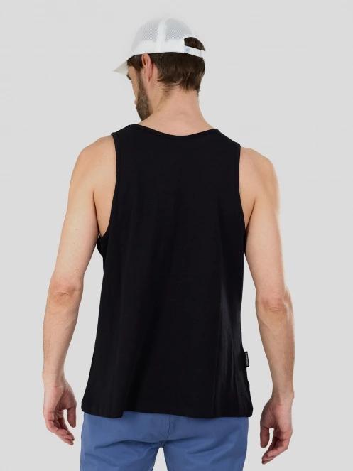 Fundango Drake Tank-T for men in black 3