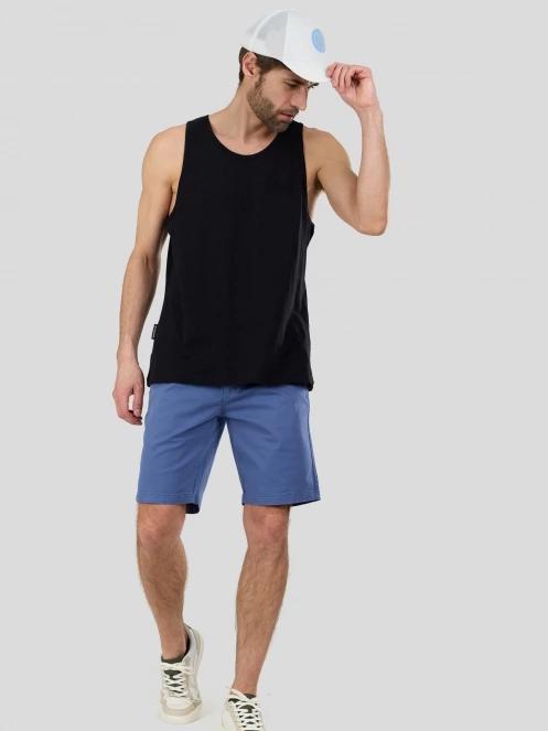 Fundango Drake Tank-T for men in black 4