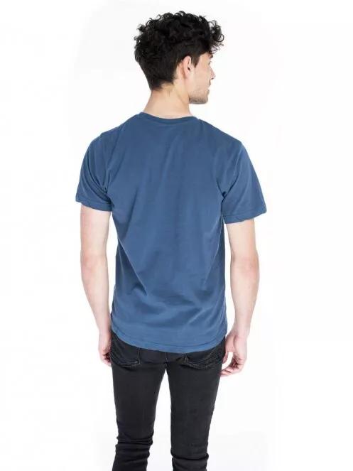 Fundango Basic T Logo 2 for men in dark blue 3