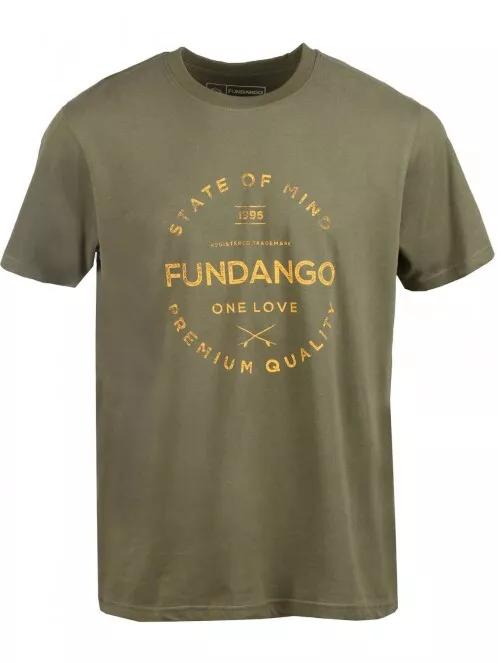 Fundango Basic T Logo 2 for men in oliv 4
