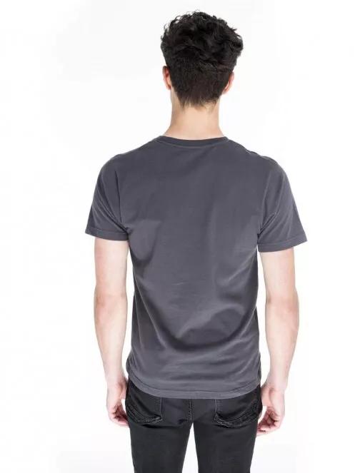 Fundango Basic T Logo 2 for men in grey 3