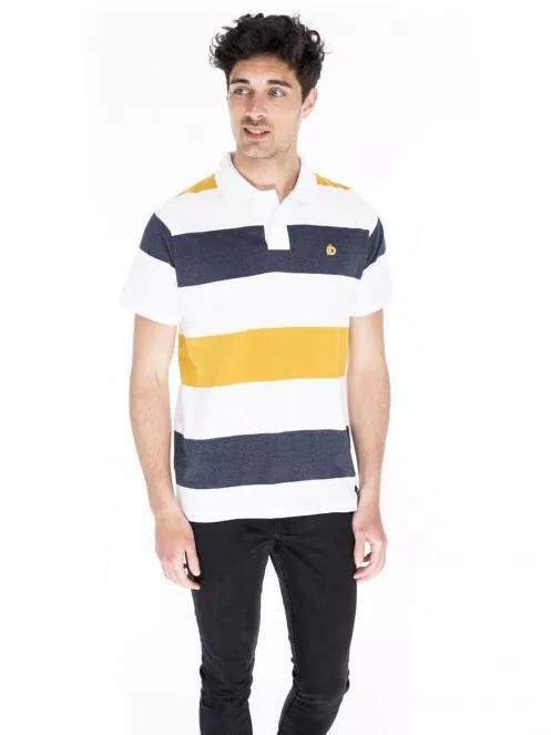 Fundango Incognito stripe for men in white 2