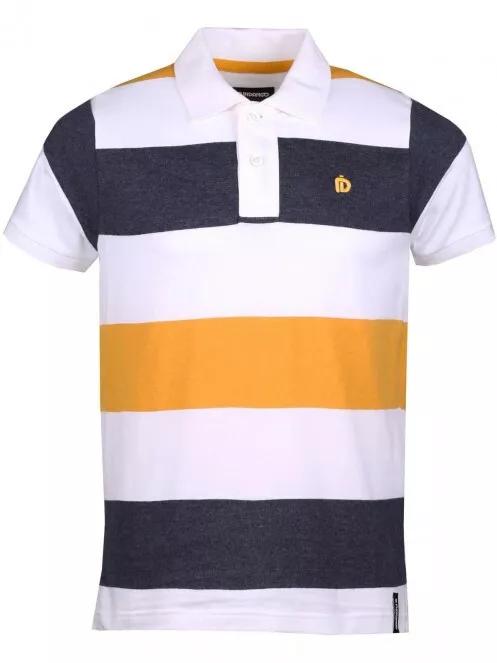 Fundango Incognito stripe for men in white 4