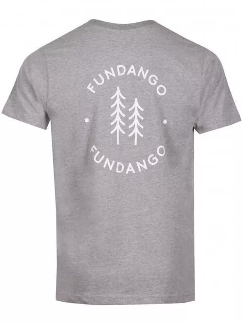 Fundango BASIC T LOGO for men in grey 6