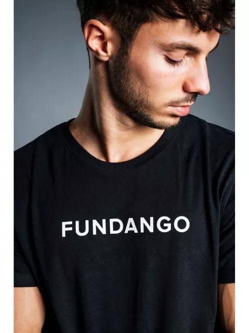 Fundango BASIC T LOGO for men in black 2