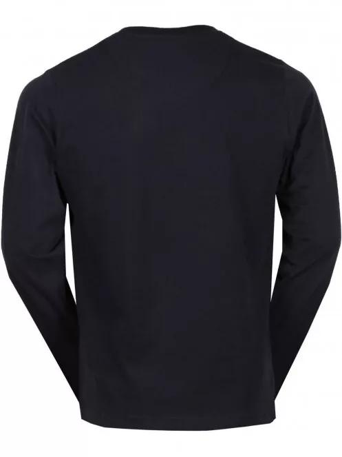 Fundango Mens Long T for men in black 5