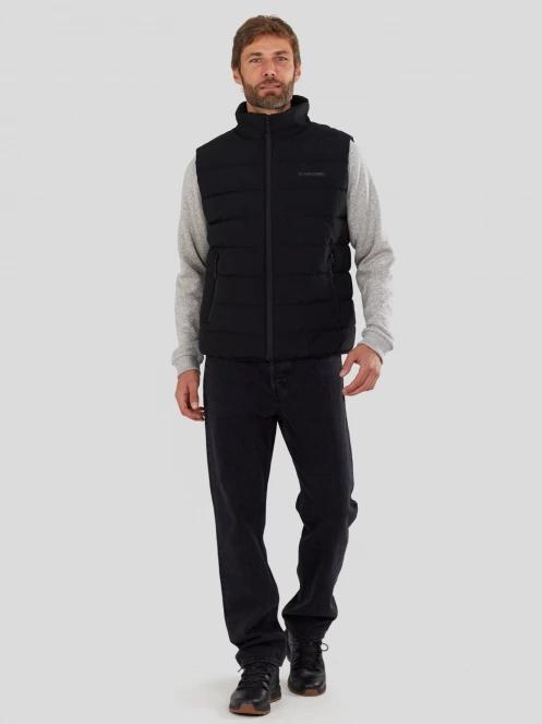 Fundango Vance Padded Vest for men in black 5