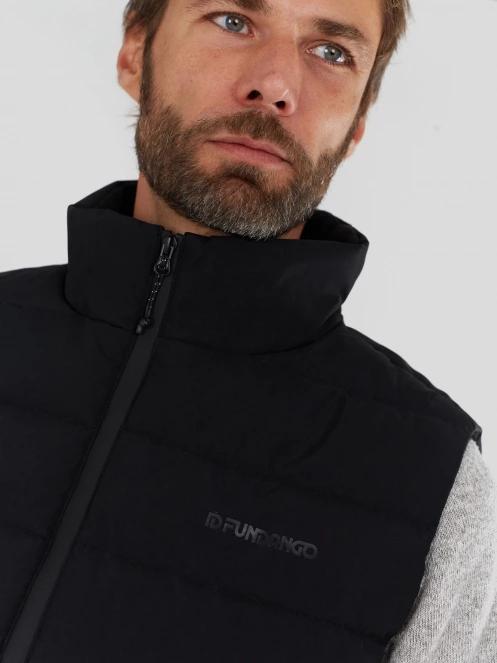 Fundango Vance Padded Vest for men in black 6