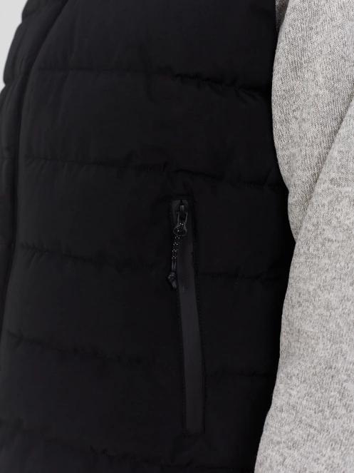 Fundango Vance Padded Vest for men in black 7
