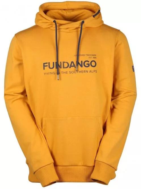 Fundango Hoover Hooded sweatshirt for men in orange 5