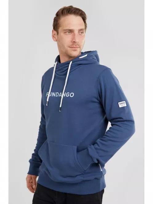 Fundango Hoover Hooded sweatshirt men hoodie blue Fundango
