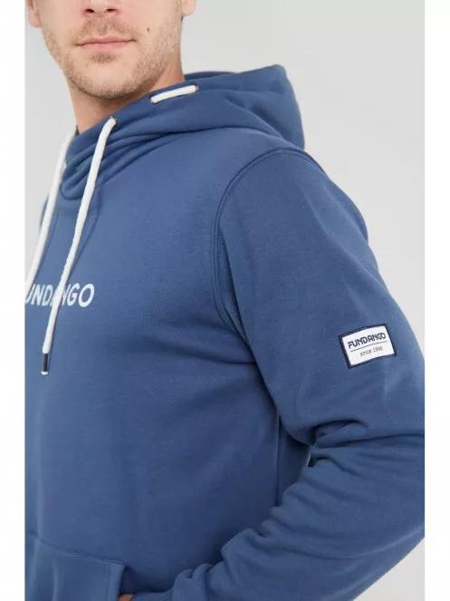 Fundango Hoover Hooded sweatshirt for men in blue 4