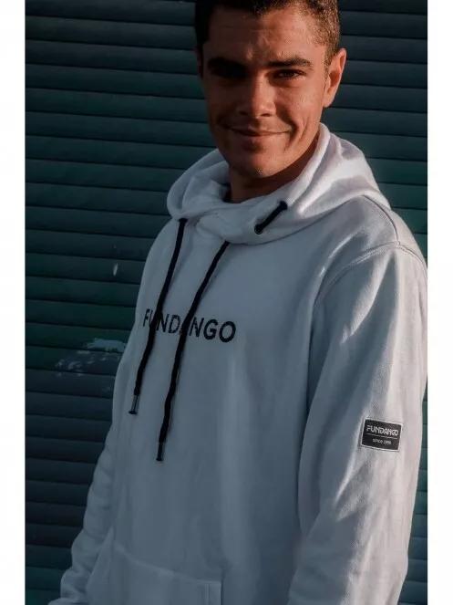 Fundango Hoover Hooded sweatshirt for men in green 7