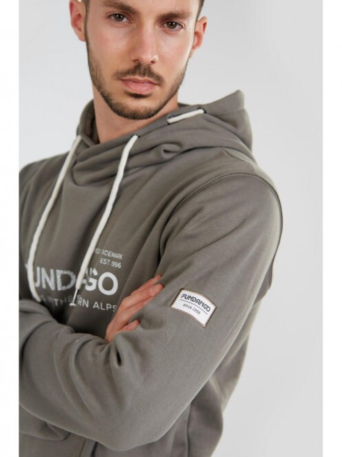 Fundango Hoover Hooded sweatshirt for men in oliv 4
