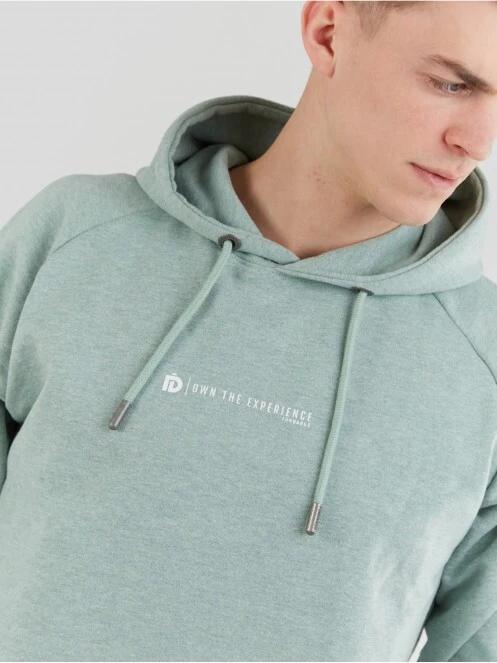 Fundango Talis Hooded Sweatshirt for men in green 6