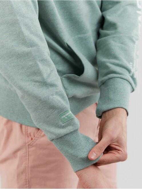 Fundango Talis Hooded Sweatshirt for men in green 7