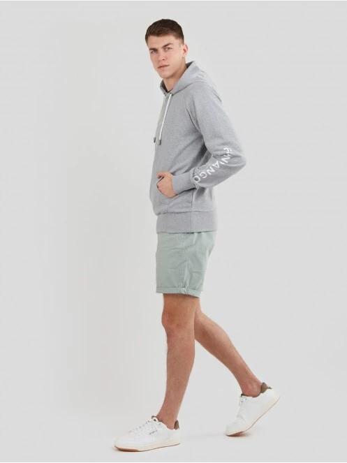 Fundango Talis Hooded Sweatshirt for men in grey 3