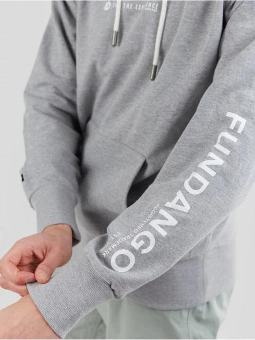 Fundango Talis Hooded Sweatshirt for men in grey 4