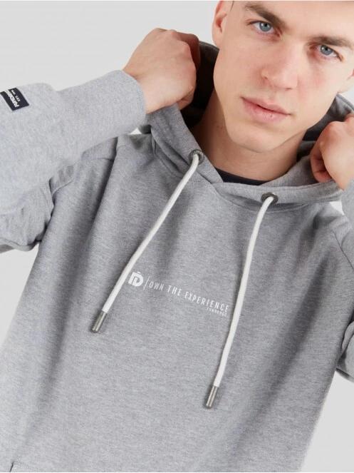 Fundango Talis Hooded Sweatshirt for men in grey 7