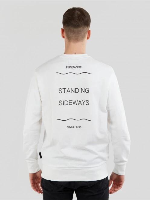 Fundango Warren Sweatshirt for men in white 3