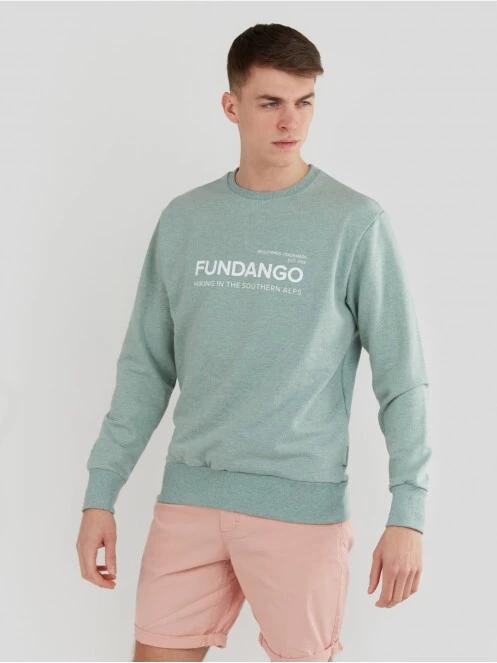 Fundango Warren Sweatshirt for men in green 2