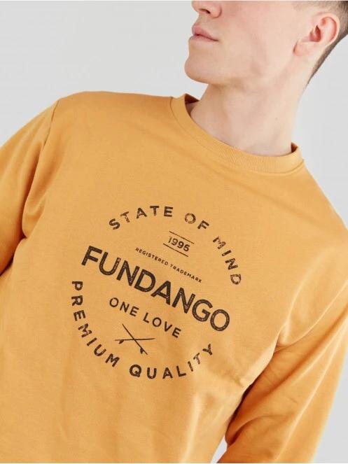 Fundango Warren Sweatshirt for men in yellow 5