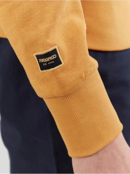 Fundango Warren Sweatshirt for men in yellow 6