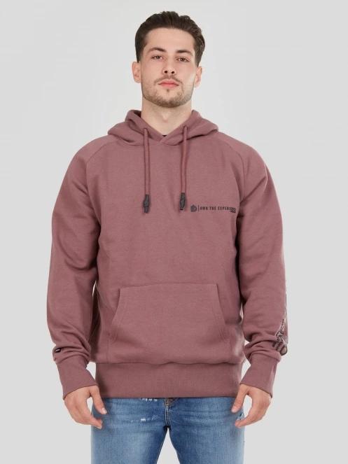 Fundango Talis Hooded Sweatshirt for men in purple 2