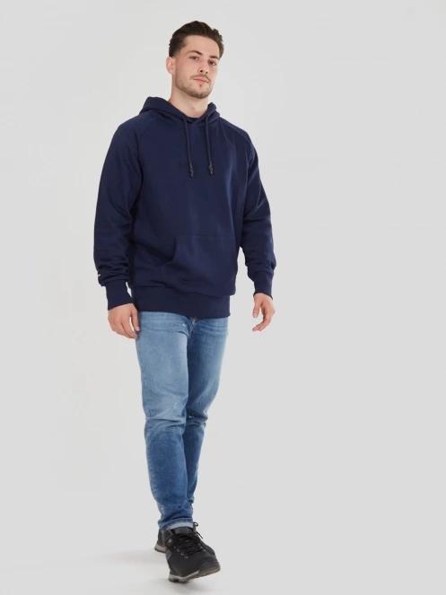 Fundango Talis Hooded Sweatshirt for men in dark blue 4