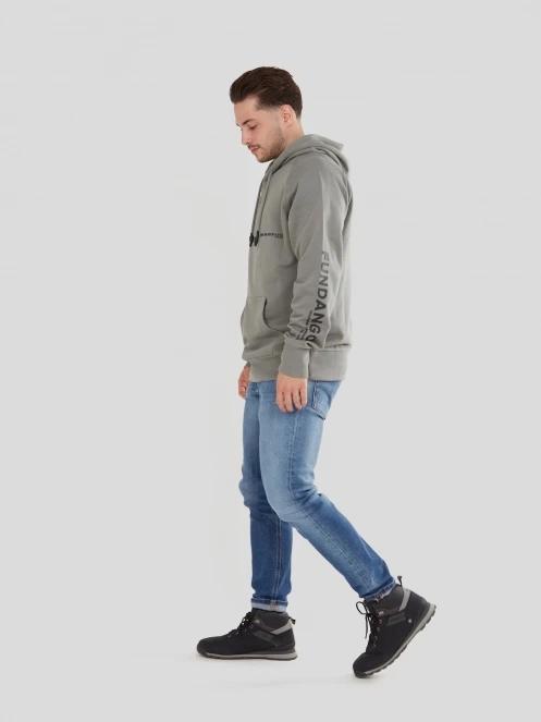 Fundango Talis Hooded Sweatshirt for men in green 4